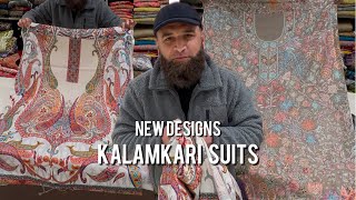 New Designs  Kalamkari Suits 😍 [upl. by Kovacs]