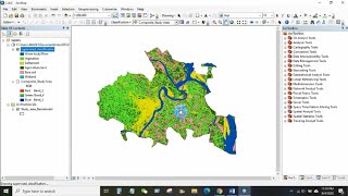 Supervised Image Classification  Land Use amp Land Cover Map in ArcGIS [upl. by Lenahc954]