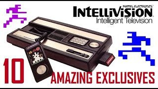 10 Amazing Mattel Intellivision Exclusives [upl. by Rednas]