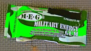 Military Energy Gum Taste Test [upl. by Roid]