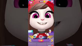 Talking Angela 2 shorts shortvideo funny talkingangela2 rek youtubeshorts [upl. by Lebezej]