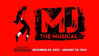 MJ The Musical • December 20 2023 January 28 2024 • Hollywood Pantages Theatre [upl. by Enitsirc]