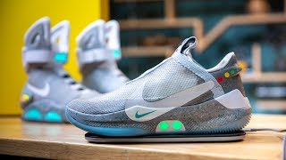 Show and Tell Nikes Adapt BB PowerLacing Shoes [upl. by Gregrory]