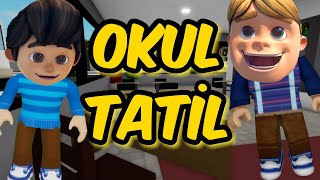 OKULLAR TATİLE GİRDİ ROBLOX TAYFA Roblox Brookhaven 🏡Rp [upl. by Aleunamme370]