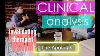 CLINICAL ANALYSIS  Invalidating Therapist Role Play  Childhood Trauma [upl. by Nightingale]