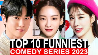 Top 10 Funniest Korean Series On 2023  Best Comedy Kdrama To Watch On Netflix Disney Viki Prime [upl. by Sweyn]