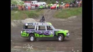 2011 Gander Demolition Derby  Big Car Introductions [upl. by Eeliah]