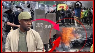 URGENT  Le cortège de Sonko attaqué  Très en c0lére il tire sévèrement sur Macky Sall Mo… [upl. by Donaugh752]