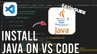 How to Install Java on VS Code IDE  Full Stepbystep Guide [upl. by Whiting]