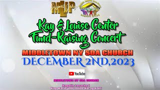 MLJP  Kay Marie amp Louise Center Fundraiser Concert  Middletown NY SDA CHURCH  2 Decembre 2023 [upl. by Pomcroy]