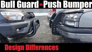 Push Bumper vs Bull Guard  AnthonyJ350 [upl. by Plunkett]