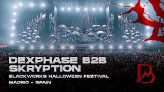 DEXPHASE B2B SKRYPTION  Blackworks Festival  The Purgatory  Halloween 2024 [upl. by Griggs63]