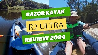 Razor Kayaks R2 Ultra Inflatable Review [upl. by Artapoelc]