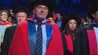 UniSA Graduation Ceremony  1030am Tuesday 15 August 2017 [upl. by Ehctav90]