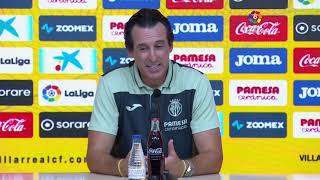 Rueda de prensa Villarreal CF vs Elche CF [upl. by Albur]