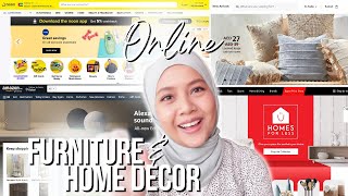 WHERE TO BUY FURNITURE AND HOME DECOR IN DUBAI  online websites for furniture and home decor [upl. by Lorimer]