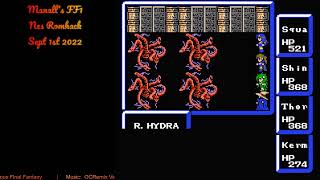 9 Lets Play FF1 NES Romhack Manalls FF1 [upl. by Norad657]