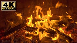 🔥 12 Hours Cozy Fireplace 4K 🔥 Fireplace with Crackling Fire Sounds 🔥 Fireplace Burning 4K [upl. by Belicia476]