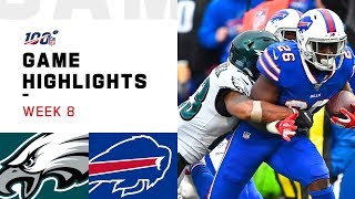 Eagles vs Bills Week 8 Highlights  NFL 2019 [upl. by Cleodell]