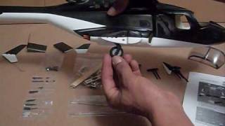 Fusuno Airwolf 450 Scale Build Guide Pt 1  Retracts [upl. by Gelasias505]