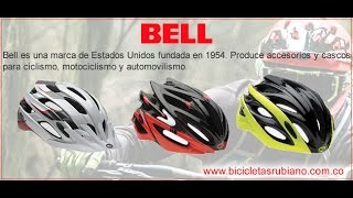 Distribuidor Bell cascos y accesorios para ciclismo motociclismo y deportes  Bicicletas Rubiano [upl. by Lynna905]