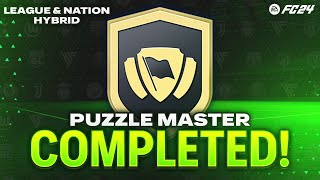 Puzzle Master SBC Completed  League amp Nation Hybrid  Tips amp Cheap Method  EAFC 24 [upl. by Corin]