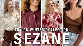 SEZANE Tryon Haul WINTER Collection 2023 Review  San Francisco Store [upl. by Berry]