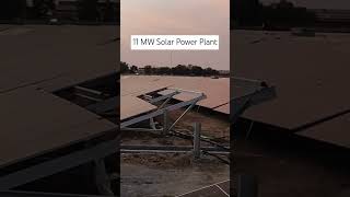 11 MW Solar Power Plant at Bhilwara 🔥🔥 solar solarsystem solarplant greenenergy [upl. by Farmann]