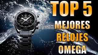 TOP 5  MEJORES RELOJES OMEGA [upl. by Uos]