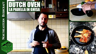 Dutch Oven la Padella in Ghisa Cosè Come si usa Come si fa il seasoning la stagionatura [upl. by Signe506]