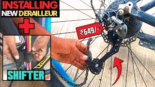 How to Install a Rear Derailleur🤔 StepbyStep Guide for Perfect Shifting mtb cycle [upl. by Froma]