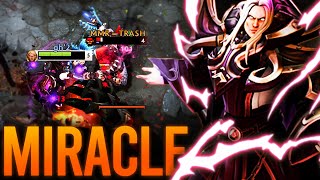 MIRACLE amp QUINN INVOKER ABSOLUTELY STOMP THE GAME  Dota 2 Invoker [upl. by Hime]