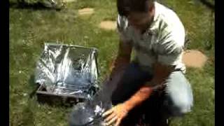 Building a Homemade Solar Oven [upl. by Eliak]