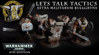 Lets Talk Tactics Astra Militarum Bullgryns [upl. by Nairda]