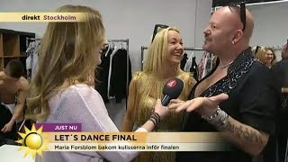 Final i Lets Dance Nymo får en sneakpeek  Nyhetsmorgon TV4 [upl. by Lai]