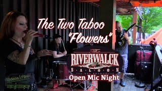 The Two Taboo Perform Miley Cyrus Flowers Live At Open Mic Night [upl. by Rahsab126]