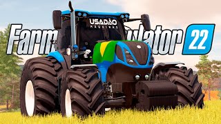 NOVO PACK DE TRATORES BRASILEIROS  FARMING SIMULATOR 22  NOVOS MODS FS22 [upl. by Lateehs]