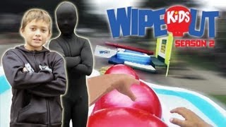 Wipeout Kids  Boy VS Shadow S2E2 [upl. by Fairbanks1]