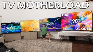 Massive OLED vs QLED showdown  65quot98quot TVs [upl. by Winson623]