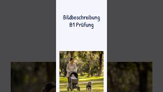 Spaziergang im Park Bildbeschreibung B1 Prüfungsvorbereitung deutsch [upl. by Lacefield]