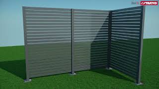 QuickScreen Installation Guide Fence Installation [upl. by Chui]