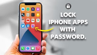 How To Lock iPhone Apps With Passcode [upl. by Elfreda877]