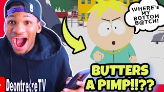 BUTTERS BECOMES A PIMP South Park Best Reaction  Butters is a STRAY GANSTA [upl. by Yendirb]