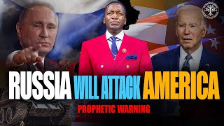 SHOCKING PROPHECY Russias Unforeseen Attack on America Revealed by Prophet Uebert Angel [upl. by Kendricks556]