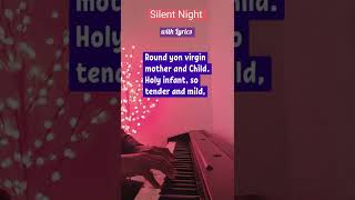 Silent Night Holy Night instrumental with lyrics [upl. by Solotsopa]