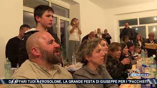 Da Affari tuoi a Frosolone la grande festa di Giuseppe per i quotpacchistiquot [upl. by Etnohc]