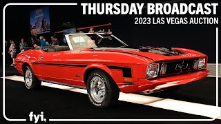 2023 LAS VEGAS THURSDAY BROADCAST  Thursday June 22 2023  BARRETTJACKSON 2023 AUCTION [upl. by Argent]