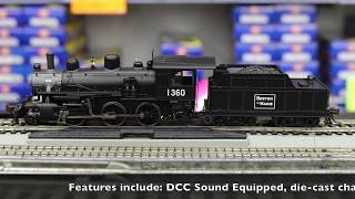 Bachmann HO Alco 260 Steam Locomotive With DCC And Sound [upl. by Hcirdeirf250]