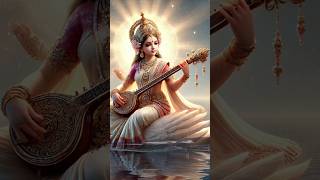 Maa Saraswati Sharde 🙏 माँ सरस्वती 🙏 saraswati saraswatipuja education [upl. by Tilly]