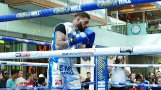 PEYNAUD COMES TO TOWN Training for Conor Benn revenge  Whyte vs Parker Workout [upl. by Gurl]